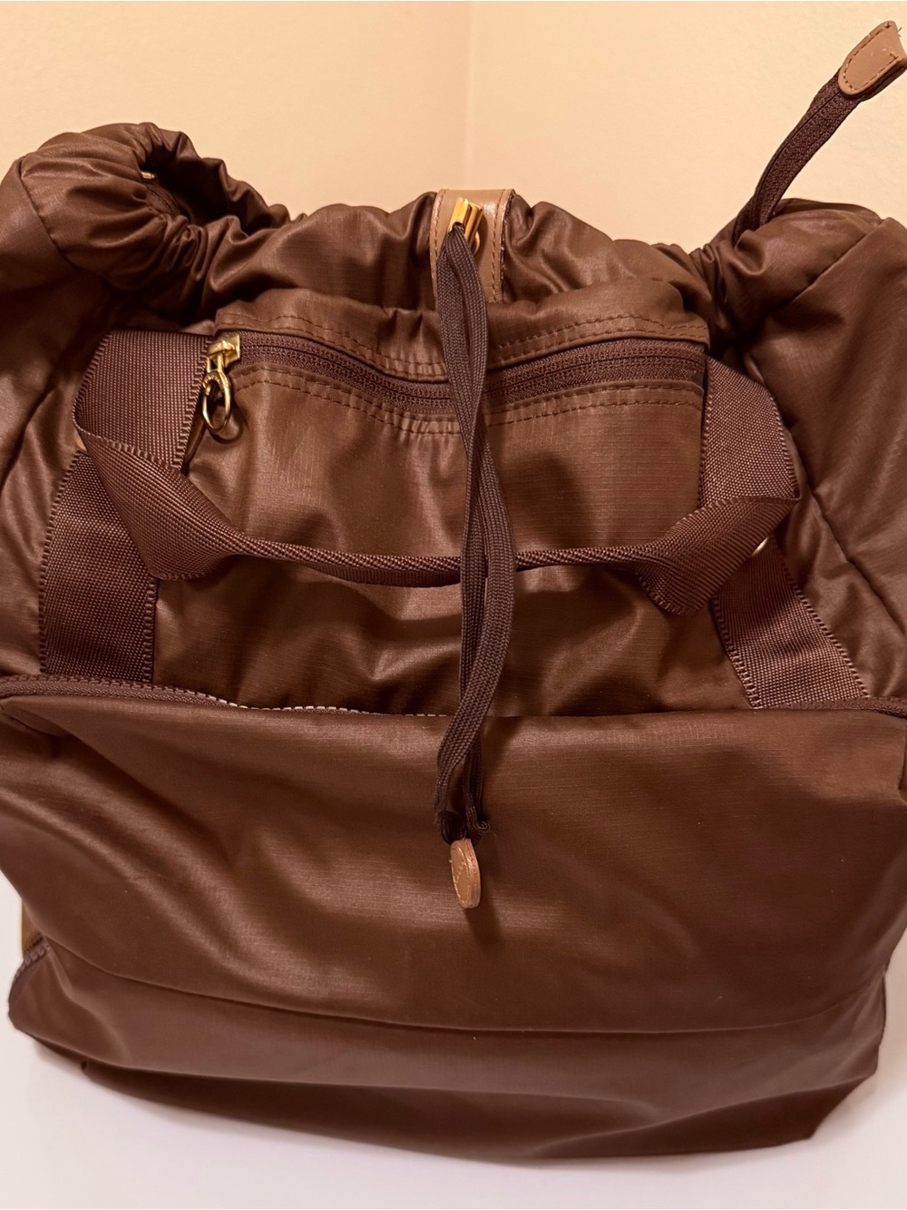Kanana Project back pack Brown Women’s Drawstring Tote Bag
